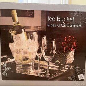 Ice Bucket & Glasses